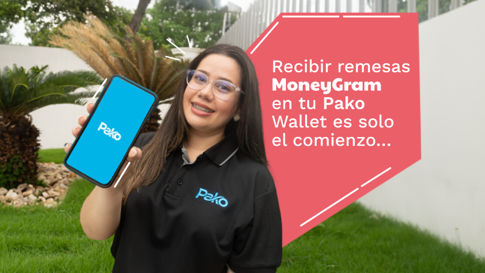 Recibí tu remesa MoneyGram con Pako Wallet